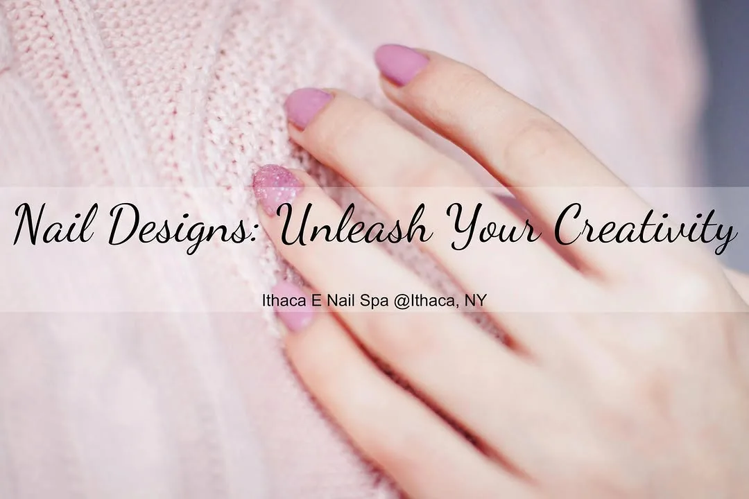 Nail design image with painted accent nails